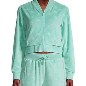 Kappa Logo Bomber Jacket Green M